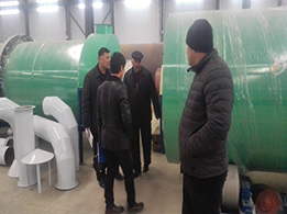 哥倫比亞煤泥烘干客戶來(lái)