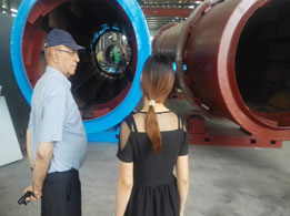 哥倫比亞雞糞烘干客戶來(lái)